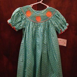 2 NWT 3T Smocked Fall Dresses!